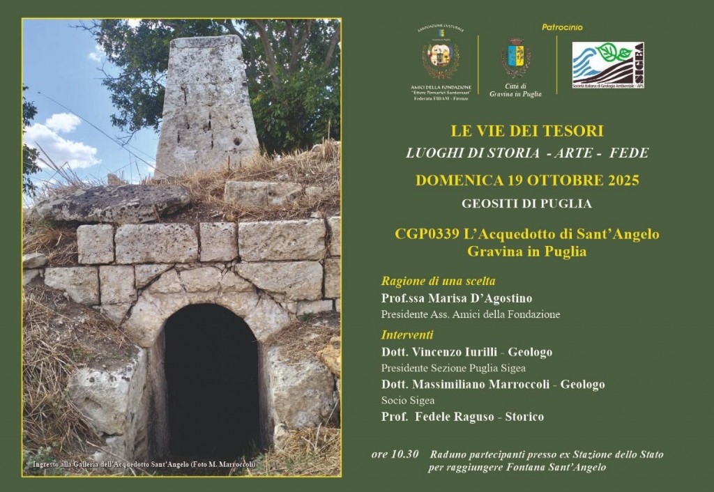 escursione gravina 19 ottobre 2025